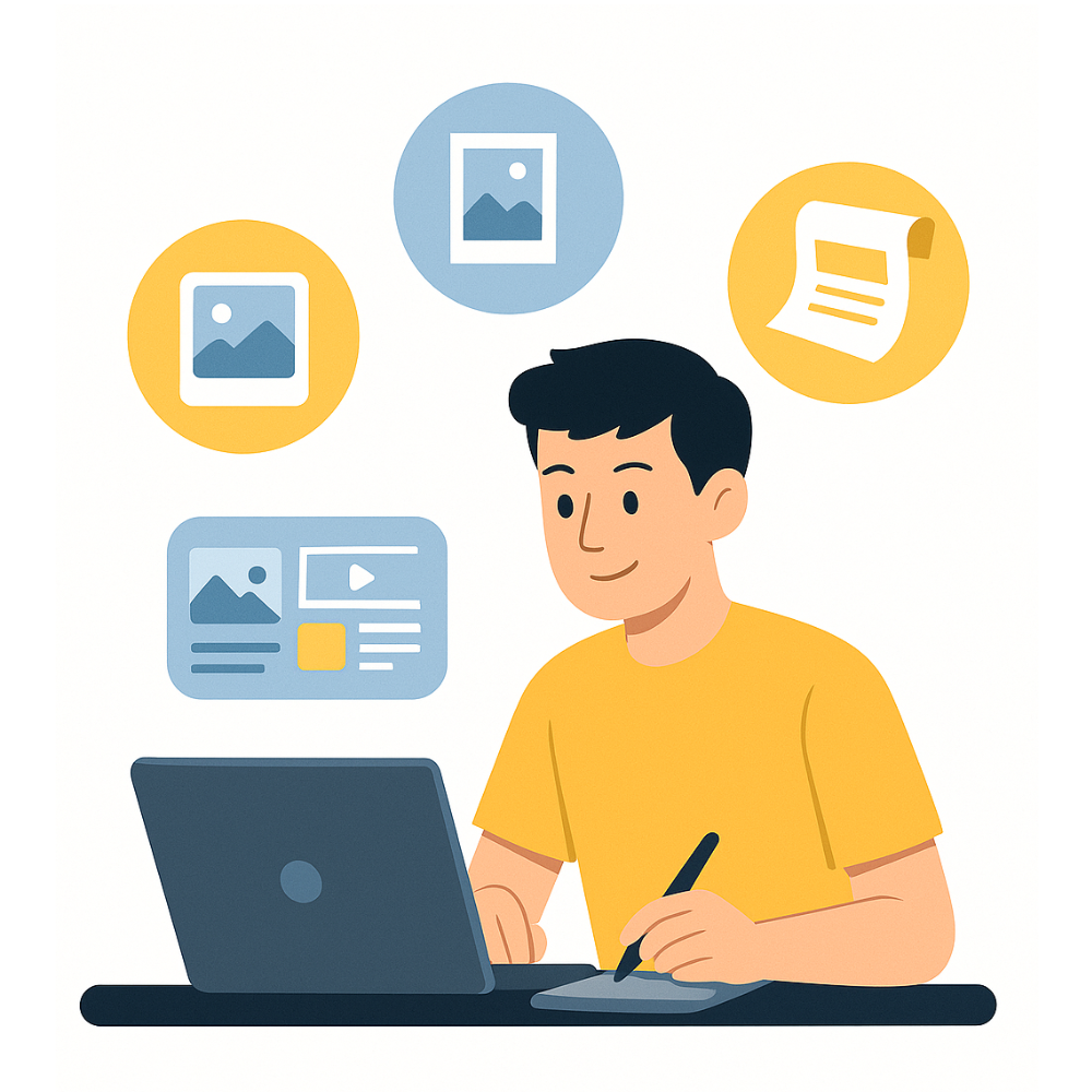 Media Design Services - Video Reels, Social Posts, Emails, Banners & More